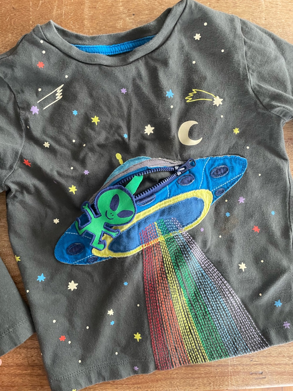 Mini Boden SuperStitch Long Sleeve Shirt